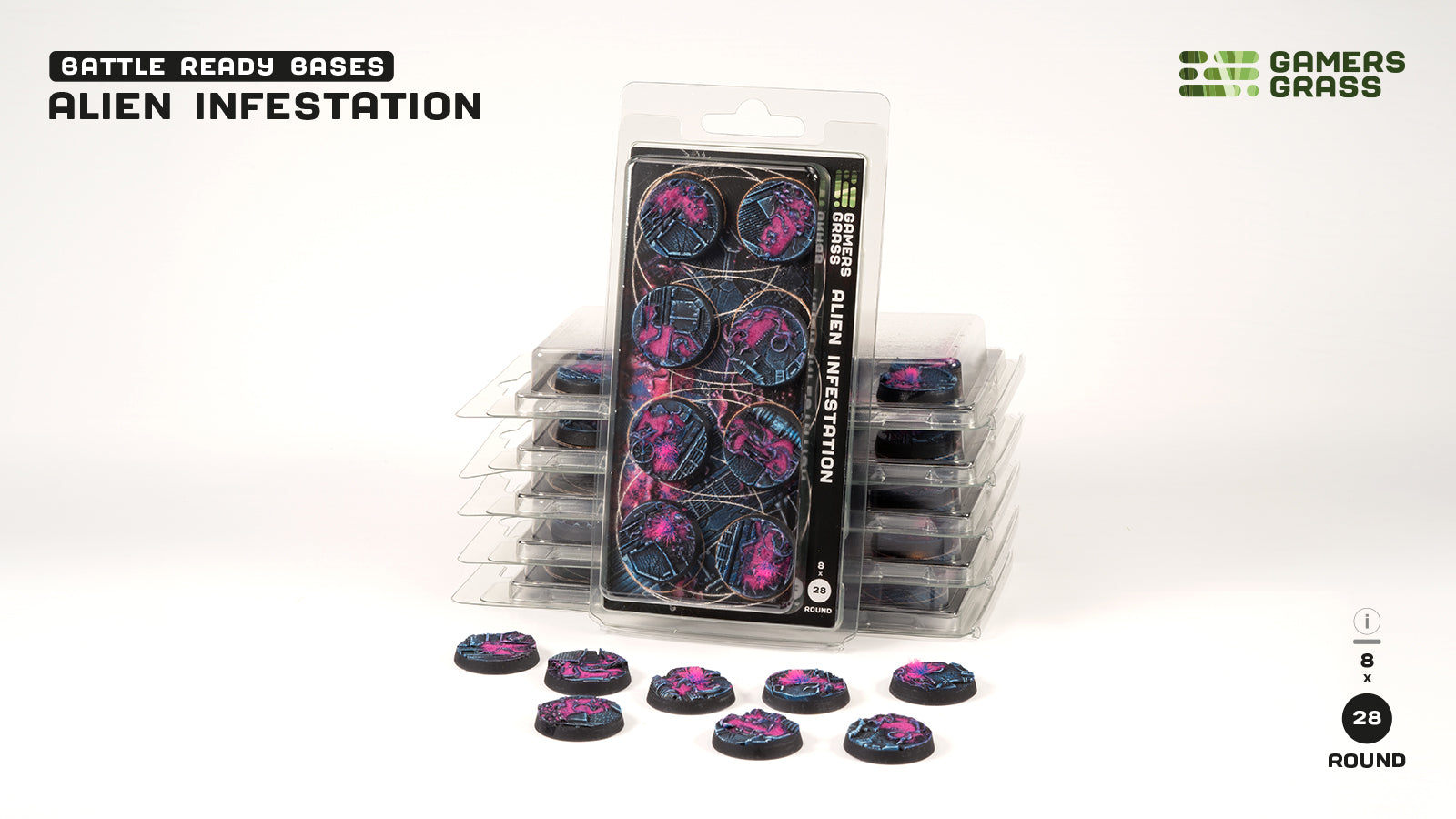 Alien Infestation Round 28mm (x8)
