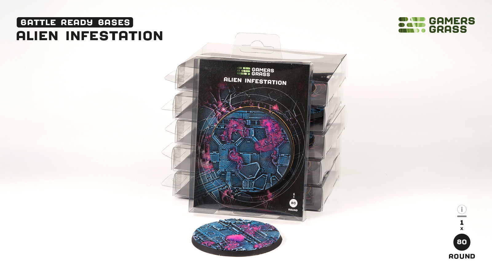 Alien Infestation Round 80mm (x1)