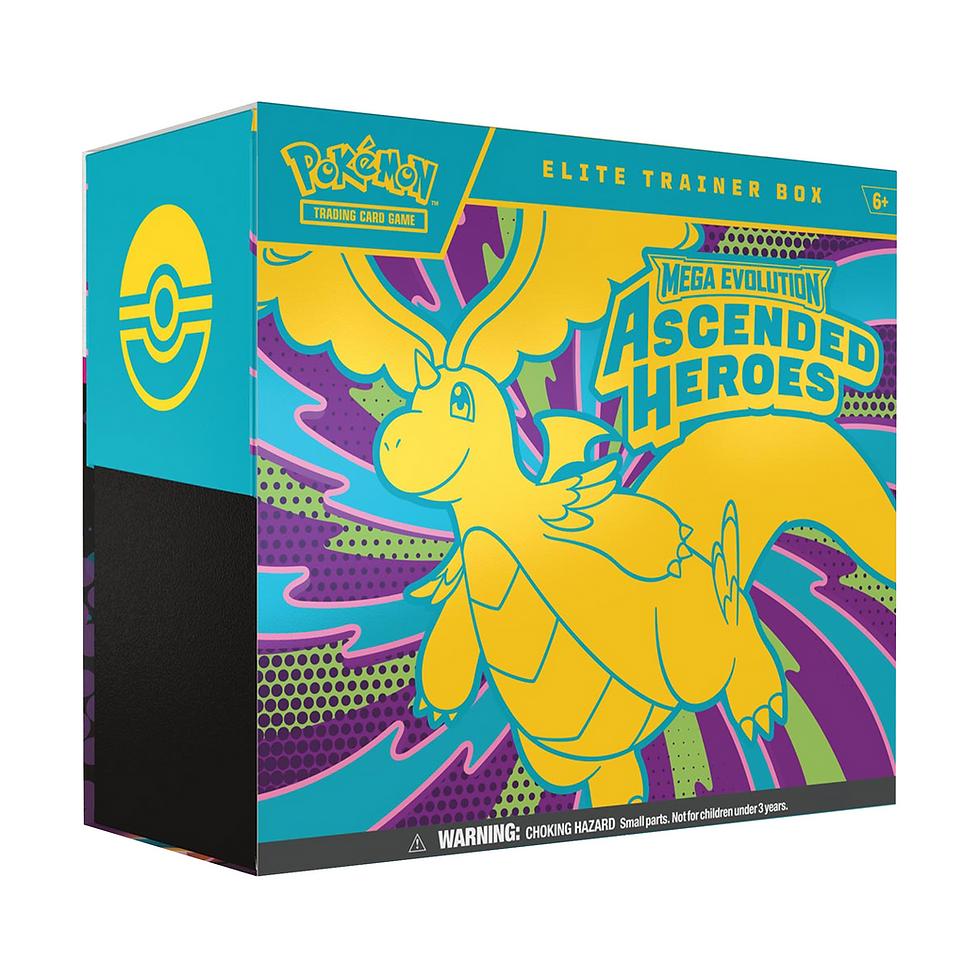 Pokémon TCG: Mega Evolution – Ascended Heroes Elite Trainer Box (ENG)