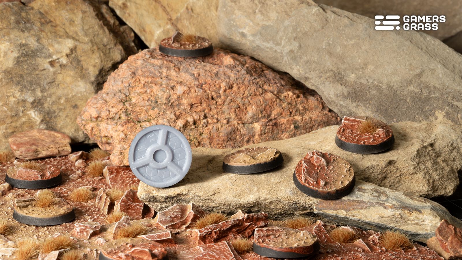 Badlands Bases Round 28mm (x8)