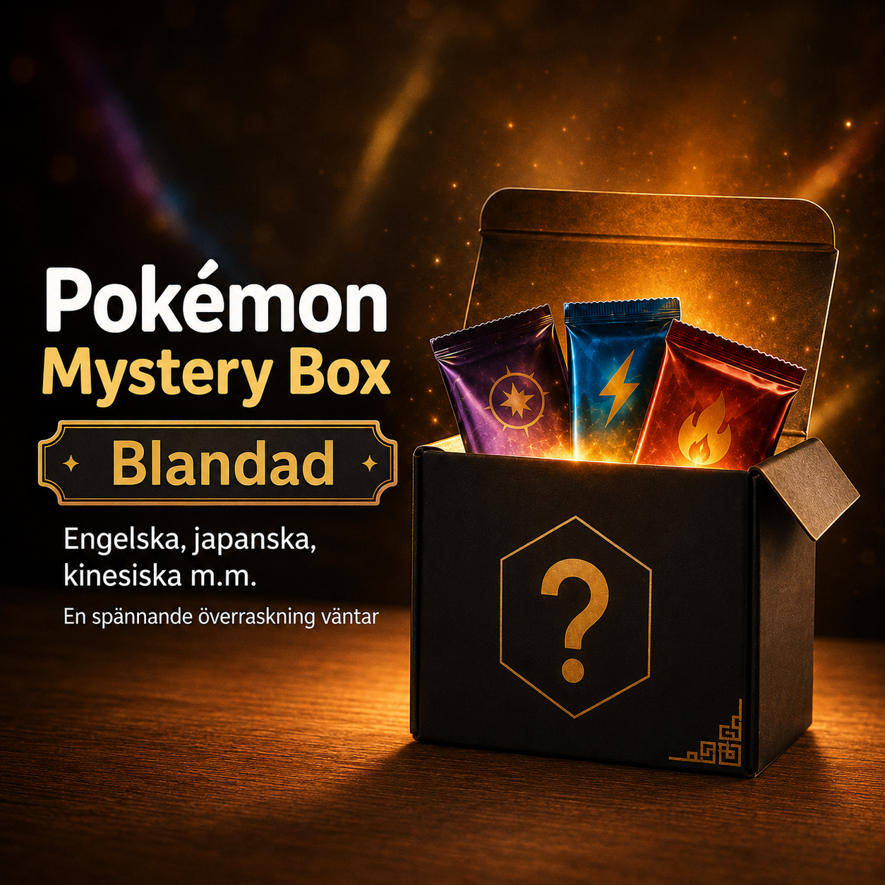 Pokémon Mystery Box - Blandad