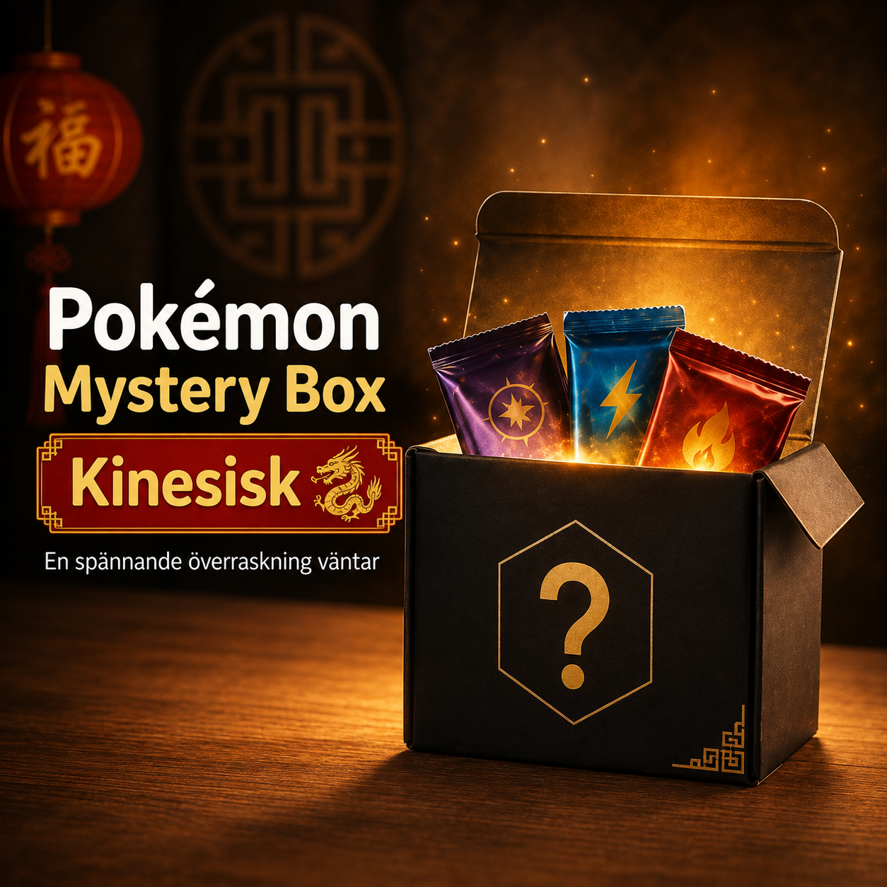 Pokémon Mystery Box – Kinesisk
