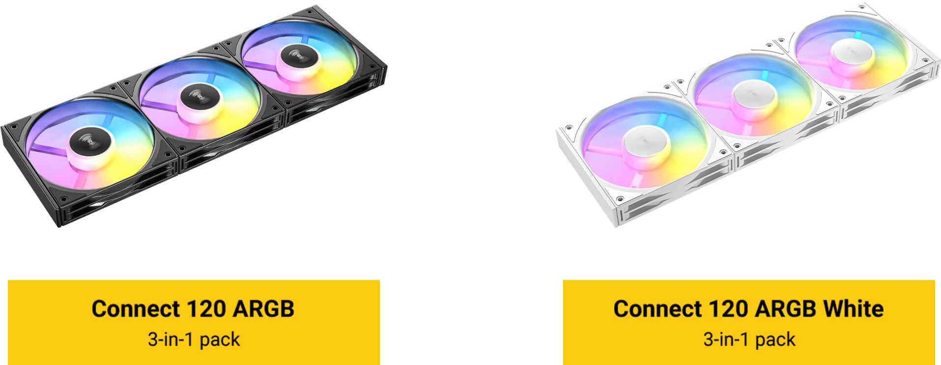 Antec C120 ARGB White 120mm 3 fans