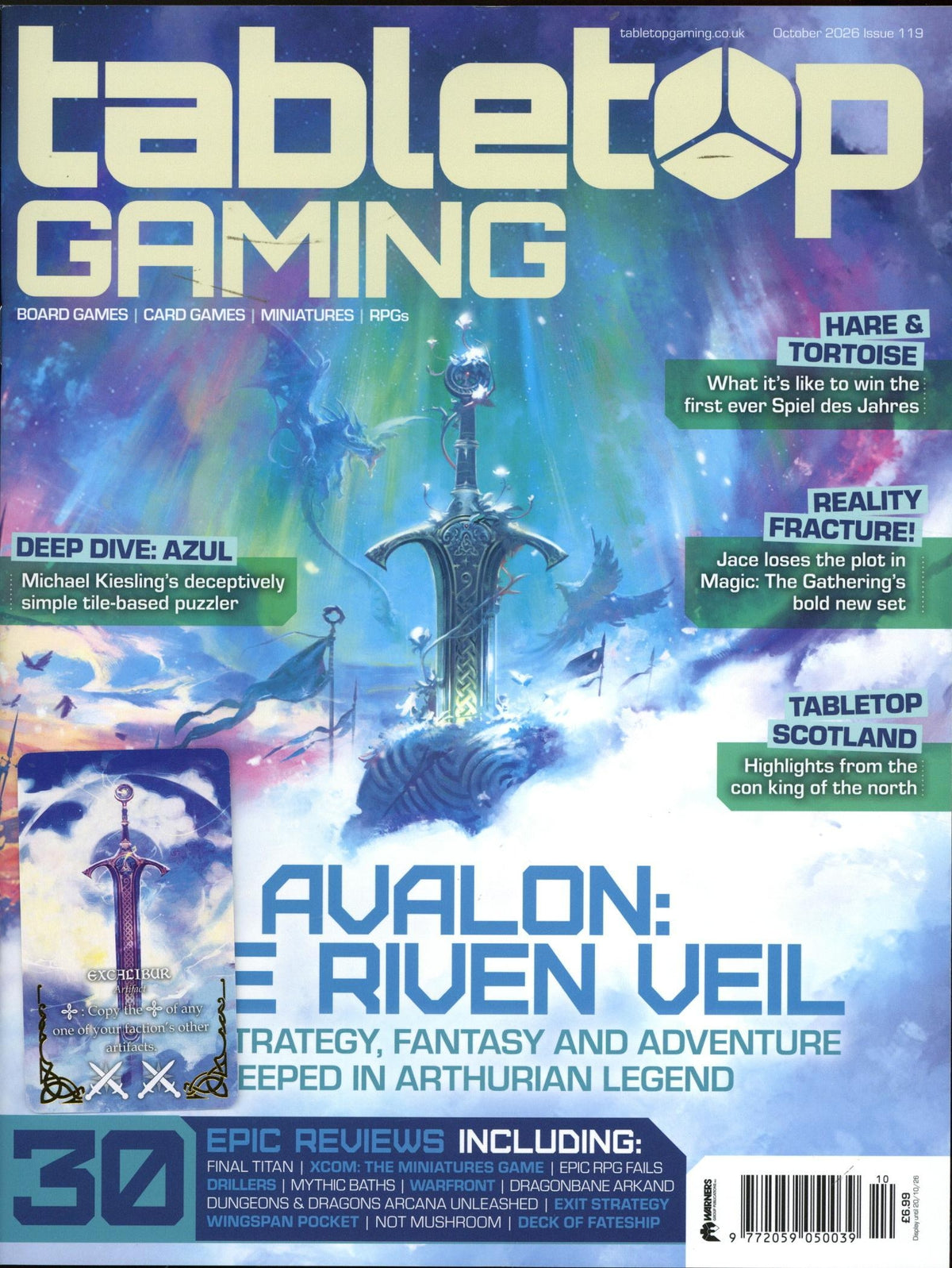 Tabletop Gaming – November 2026 (Engelsk)
