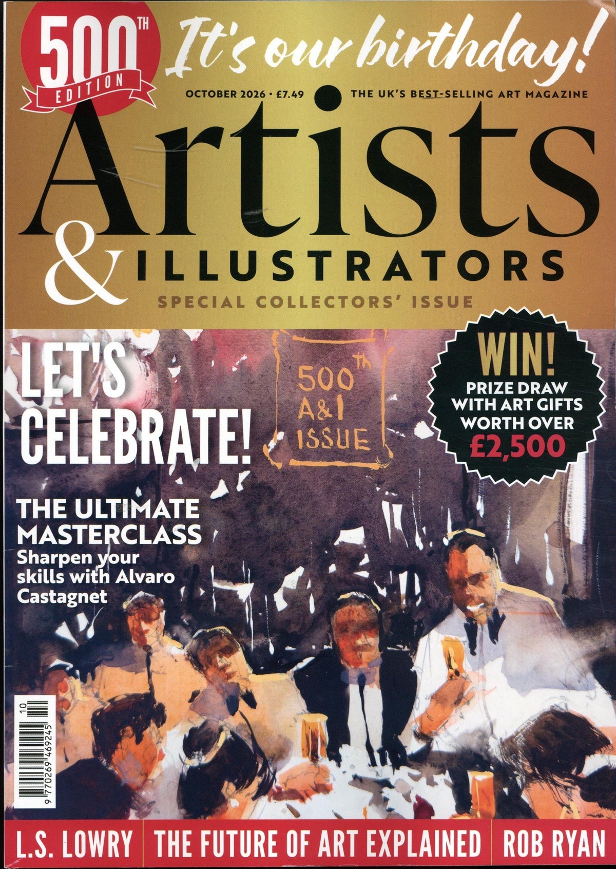 Artists & Illustrators – Oktober 2026 (Engelsk)