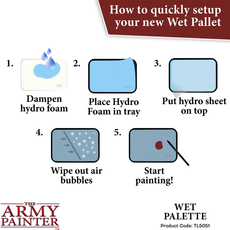 Army Painter Wet Palette
