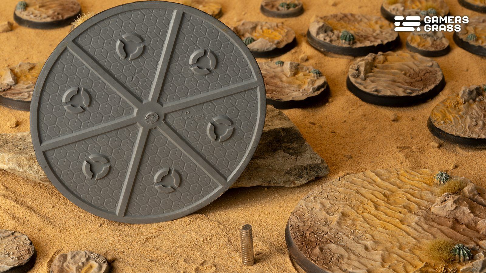 Deserts of Maahl Round 100mm (x1)