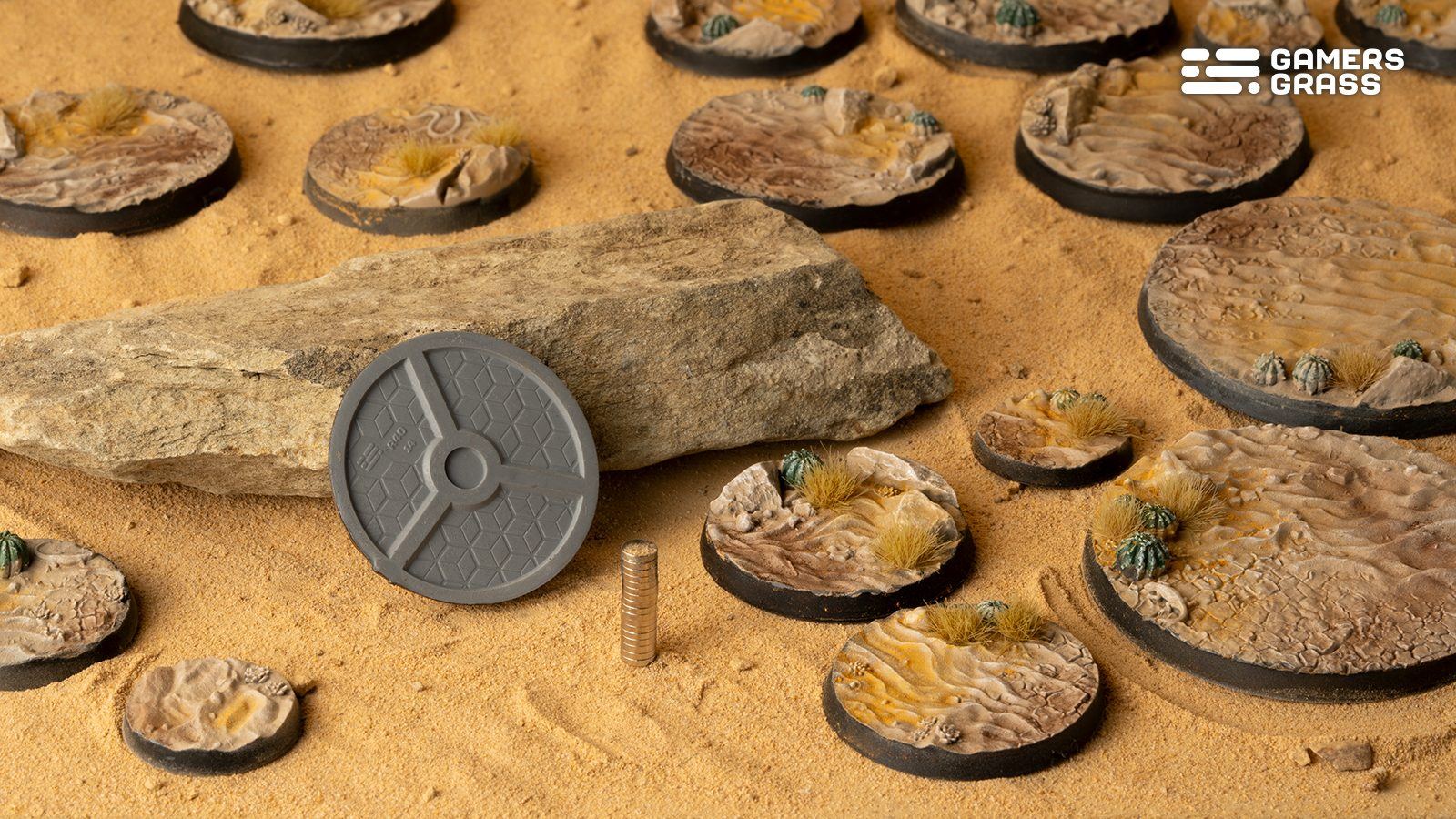 Deserts of Maahl Round 40mm (x5)