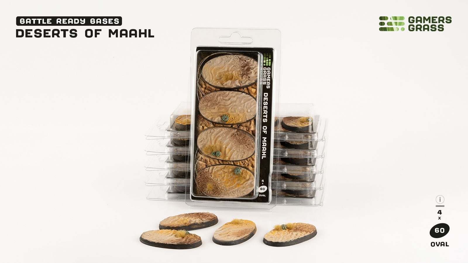 Deserts of Maahl Oval 60mm (x4)