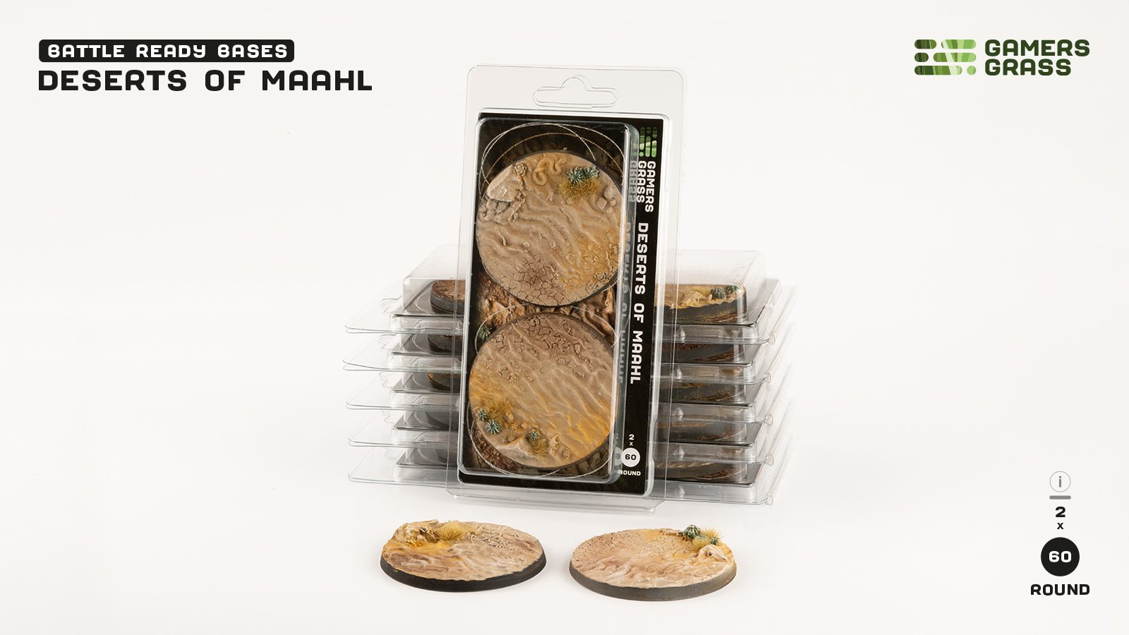 Deserts of Maahl Round 60mm (x2)
