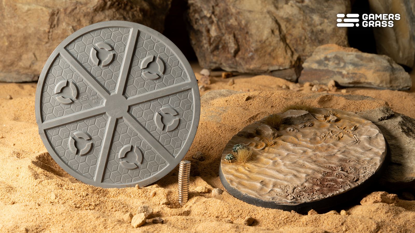 Deserts of Maahl Round 80mm (x1)