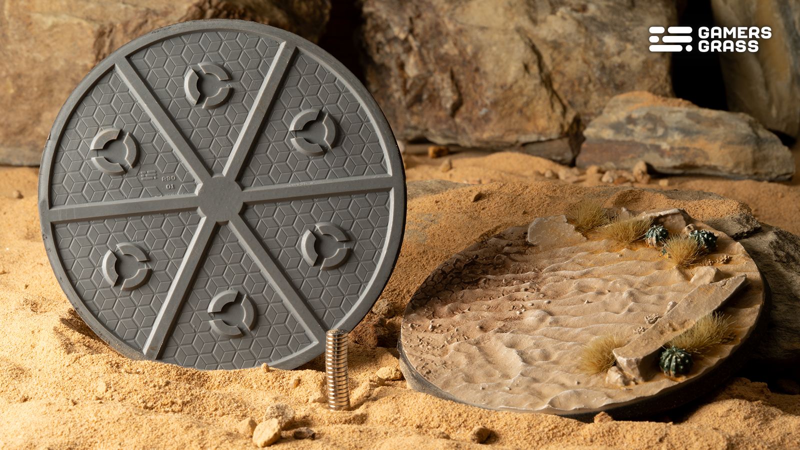 Deserts of Maahl Round 90mm (x1)