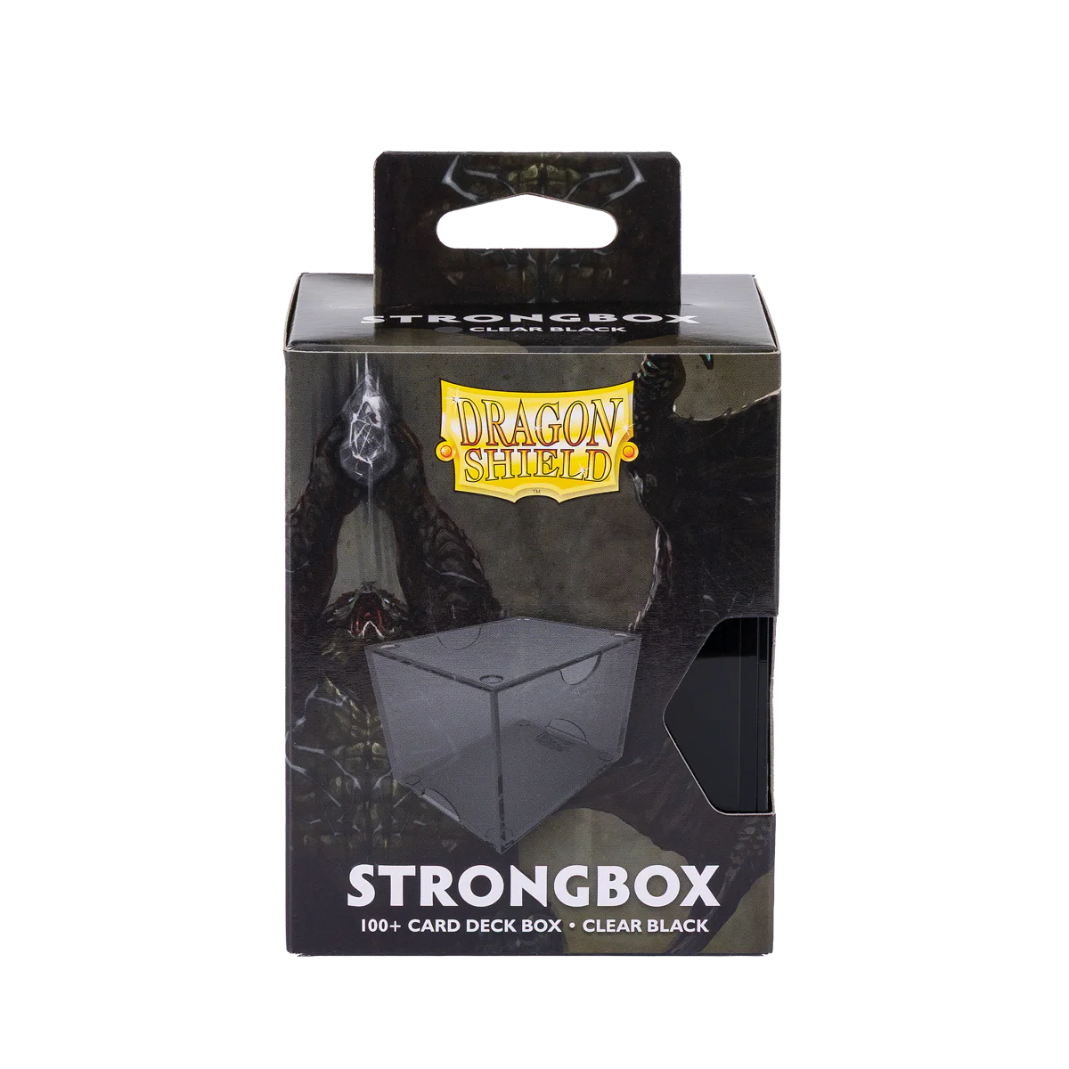 Dragon Shield Deck Strongbox - Clear Black