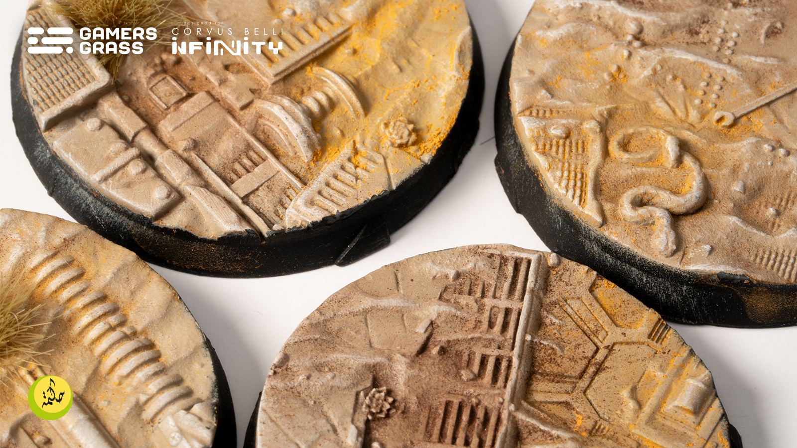 Dunes of Bourak Round 40mm (x4)