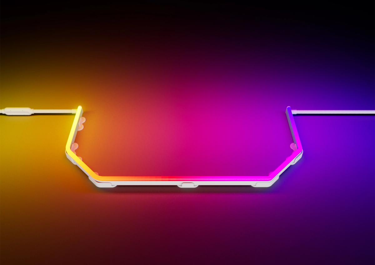 HYTE LN70 NOODLE lysstribe, hvid