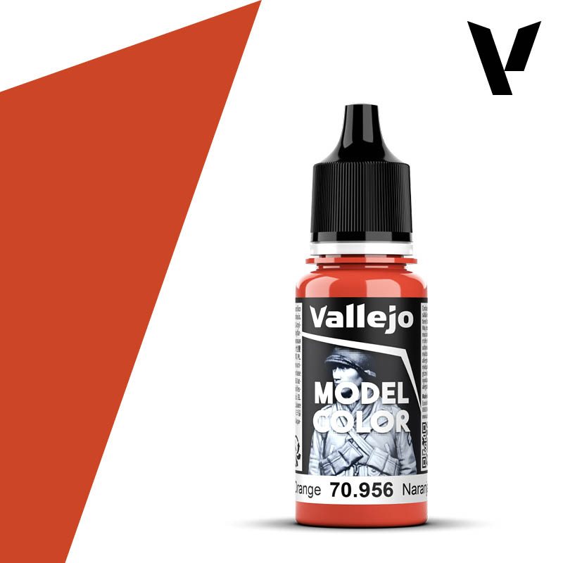 Vallejo Model Color: Clear Orange 18ml