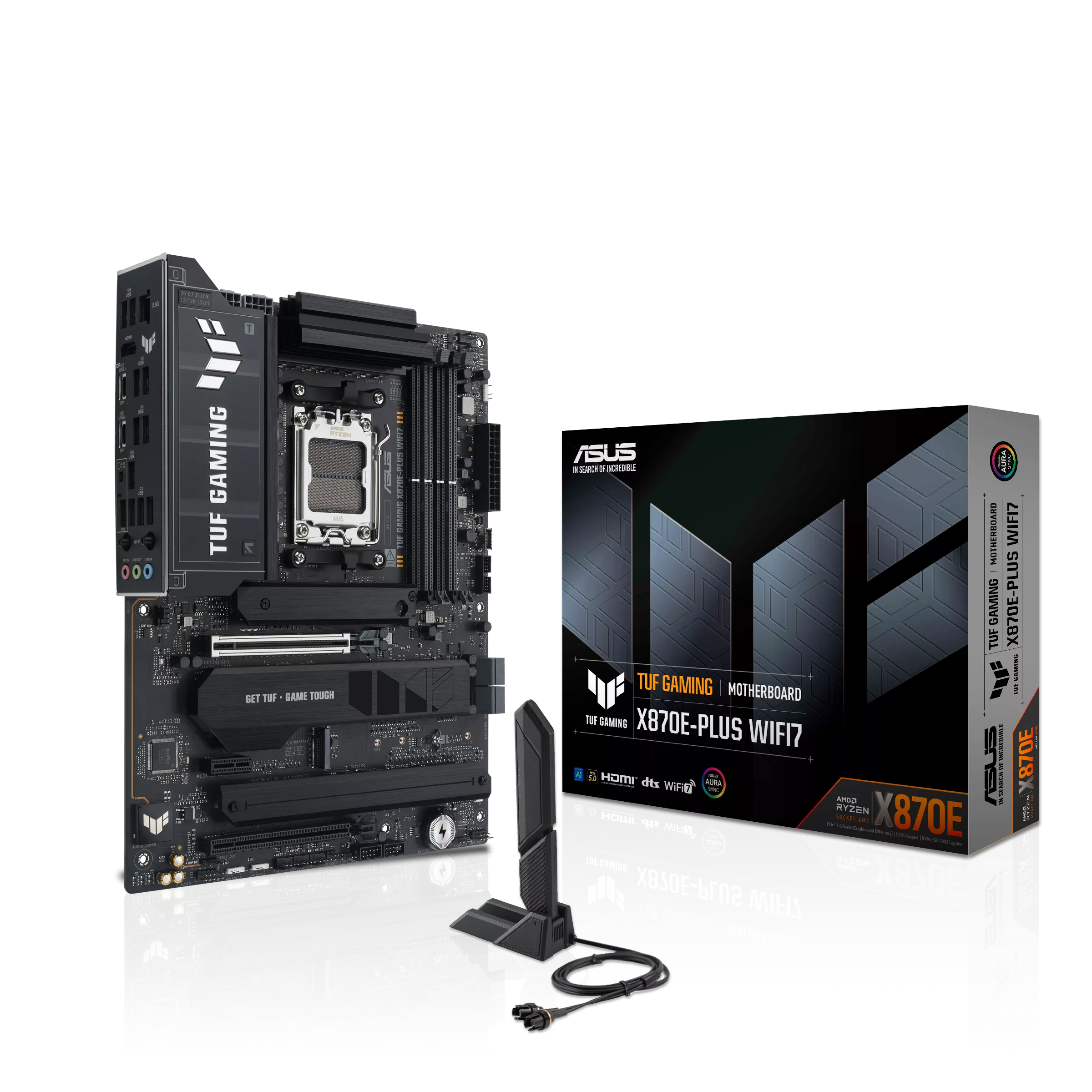 ASUS TUF GAMING X870E-PLUS WIFI7 (ATX, X870E, AM5, DDR5)