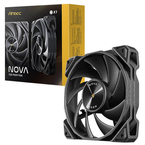Antec Nova 120mm PWM Fan (up to 3200 RPM)