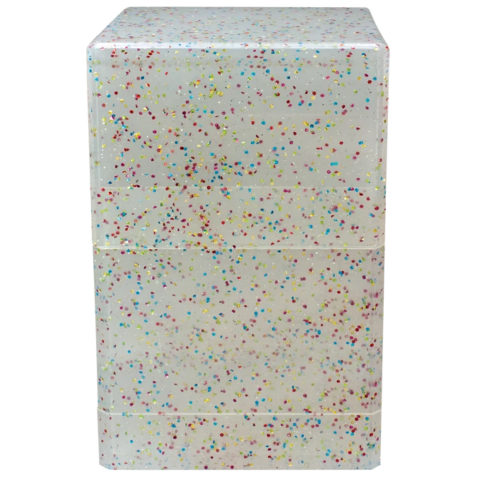 Ultra Pro: Satin Tower Deck Box - Glitter Crystal