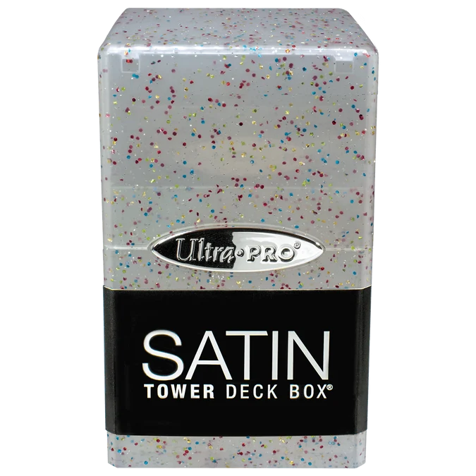 Ultra Pro: Satin Tower Deck Box - Glitter Crystal