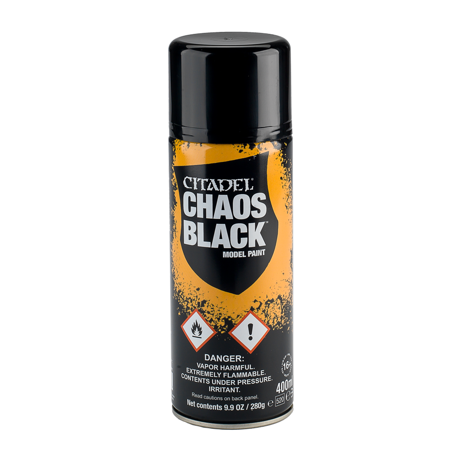 CHAOS BLACK SPRAY (400ML)