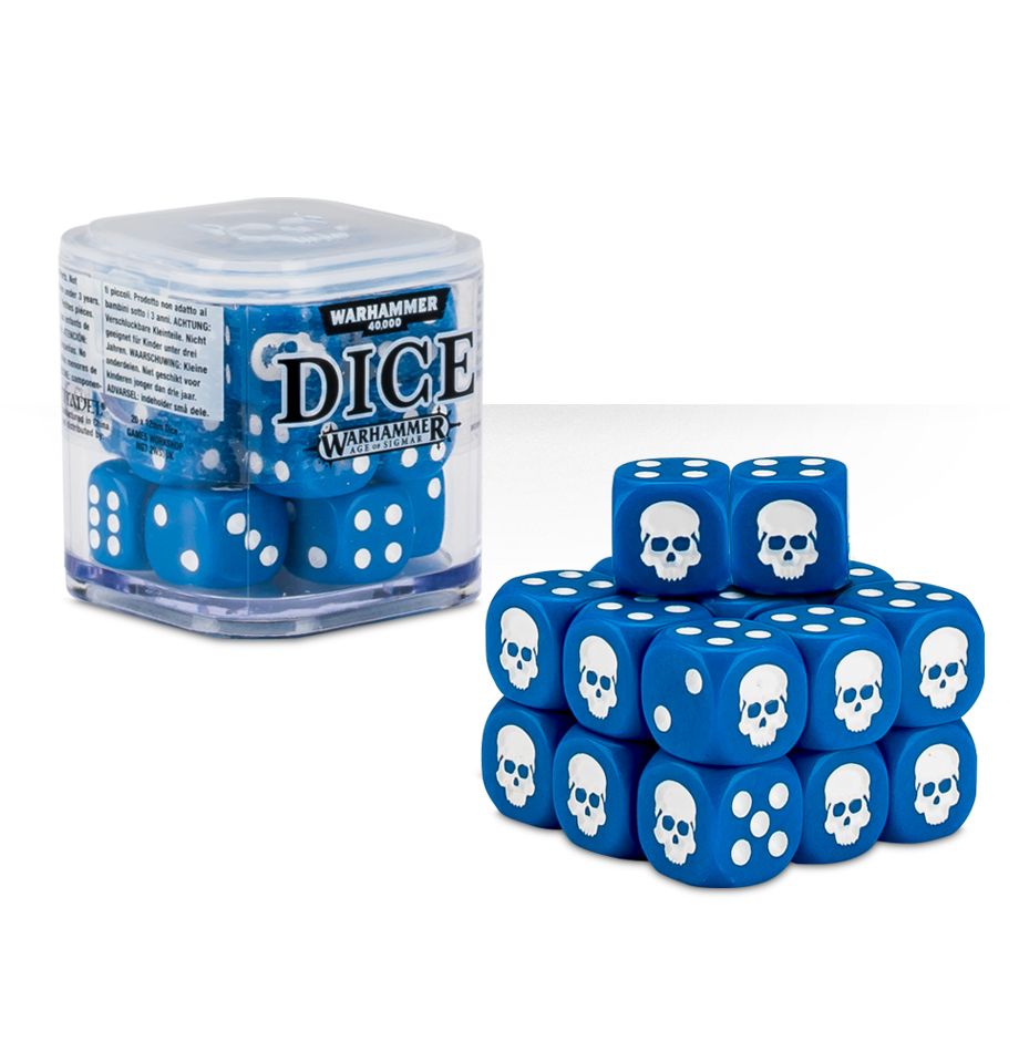Dice Cube Blue
