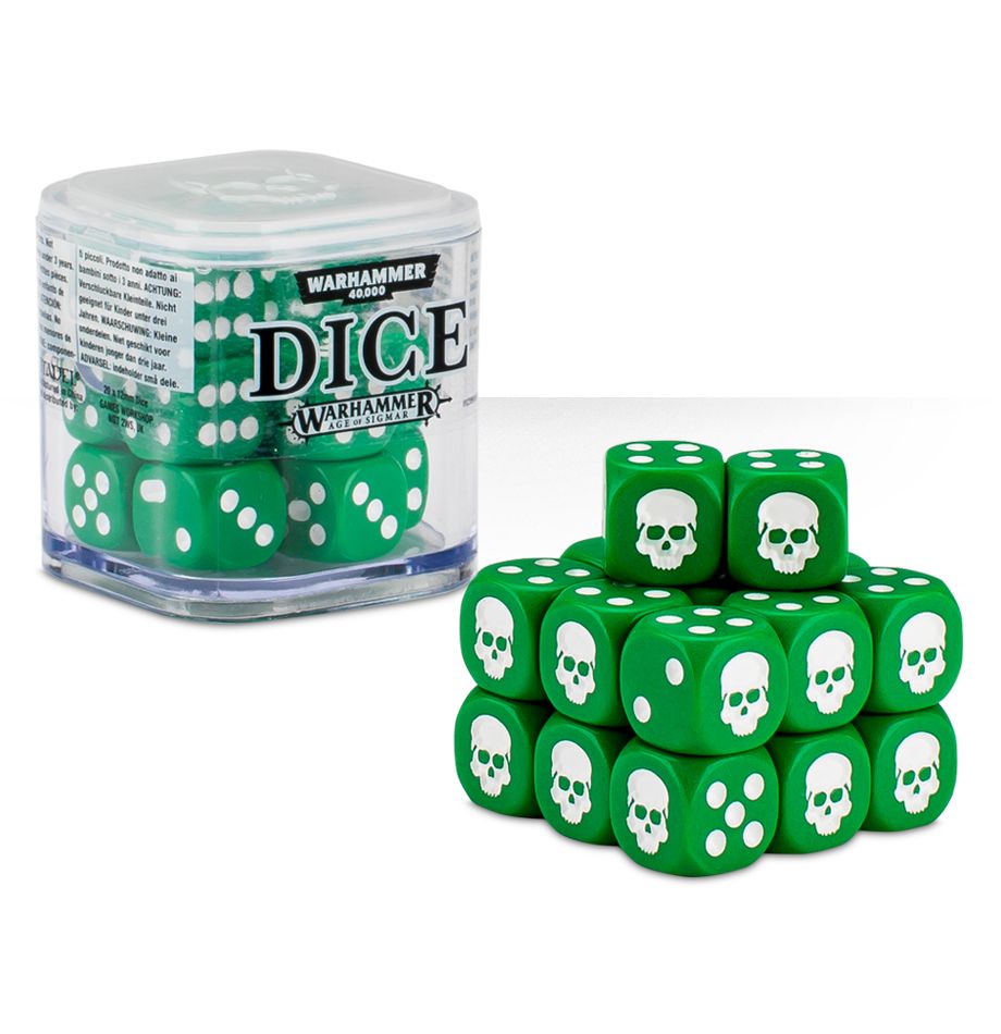 Dice Cube Green