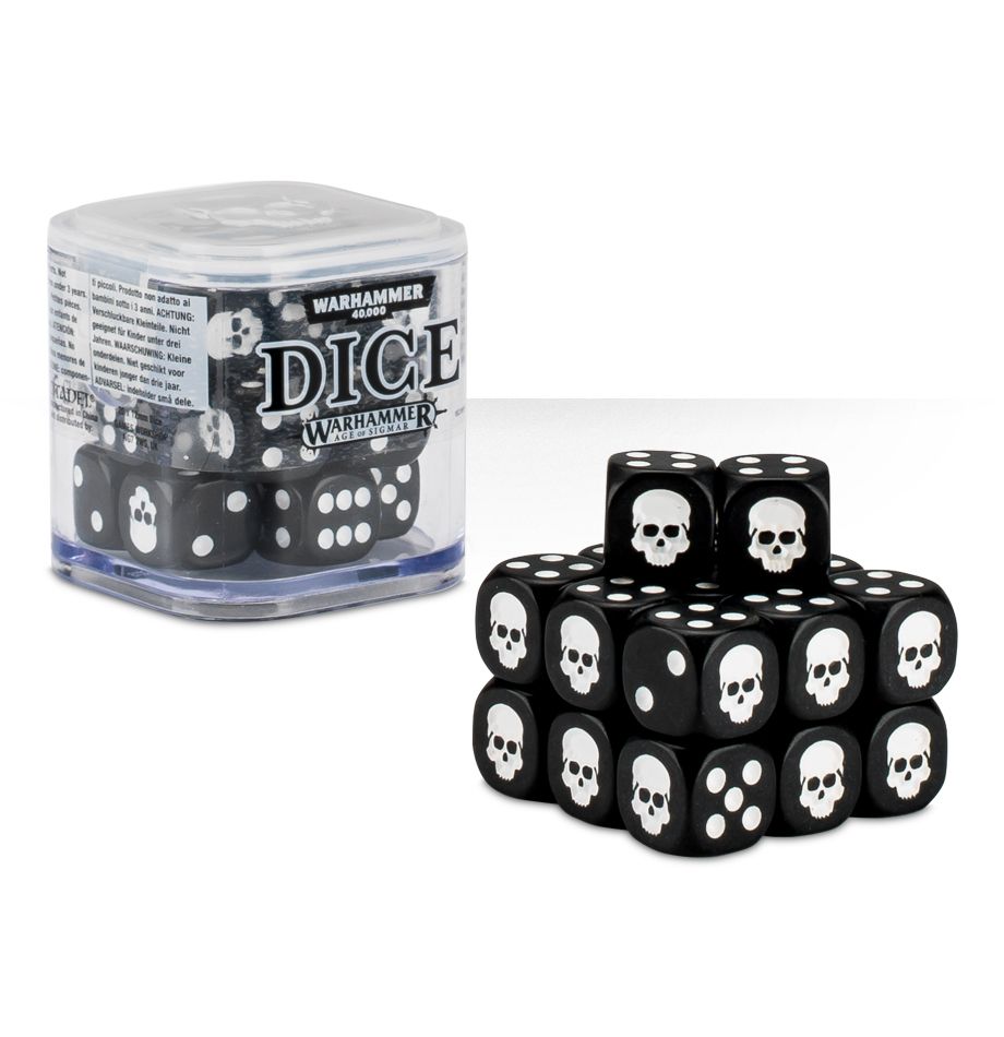 Dice Cube Black