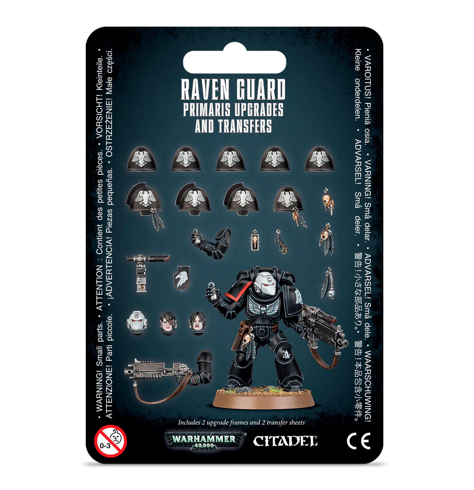 RAVEN GUARD PRIMARIS UPGRADES & TRANSFERS