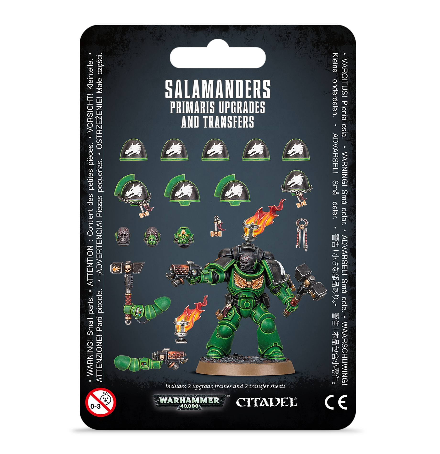 SALAMANDERS PRIMARIS UPGRADES & TRANSFERS
