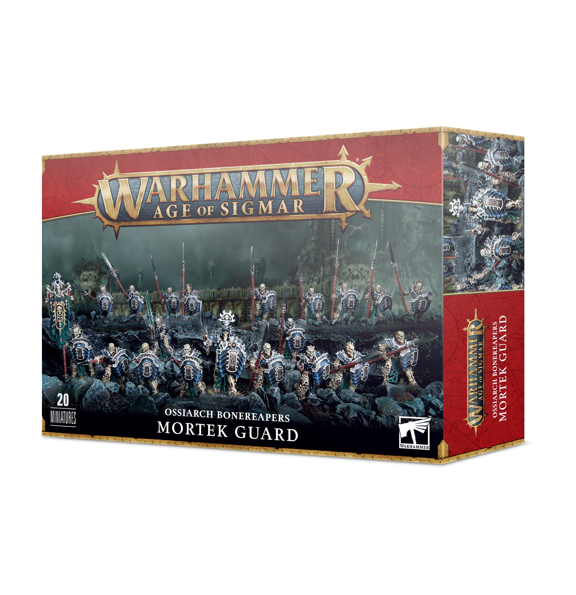 Warhammer Age of Sigmar: Ossiarch Bonereapers Mortek Guard