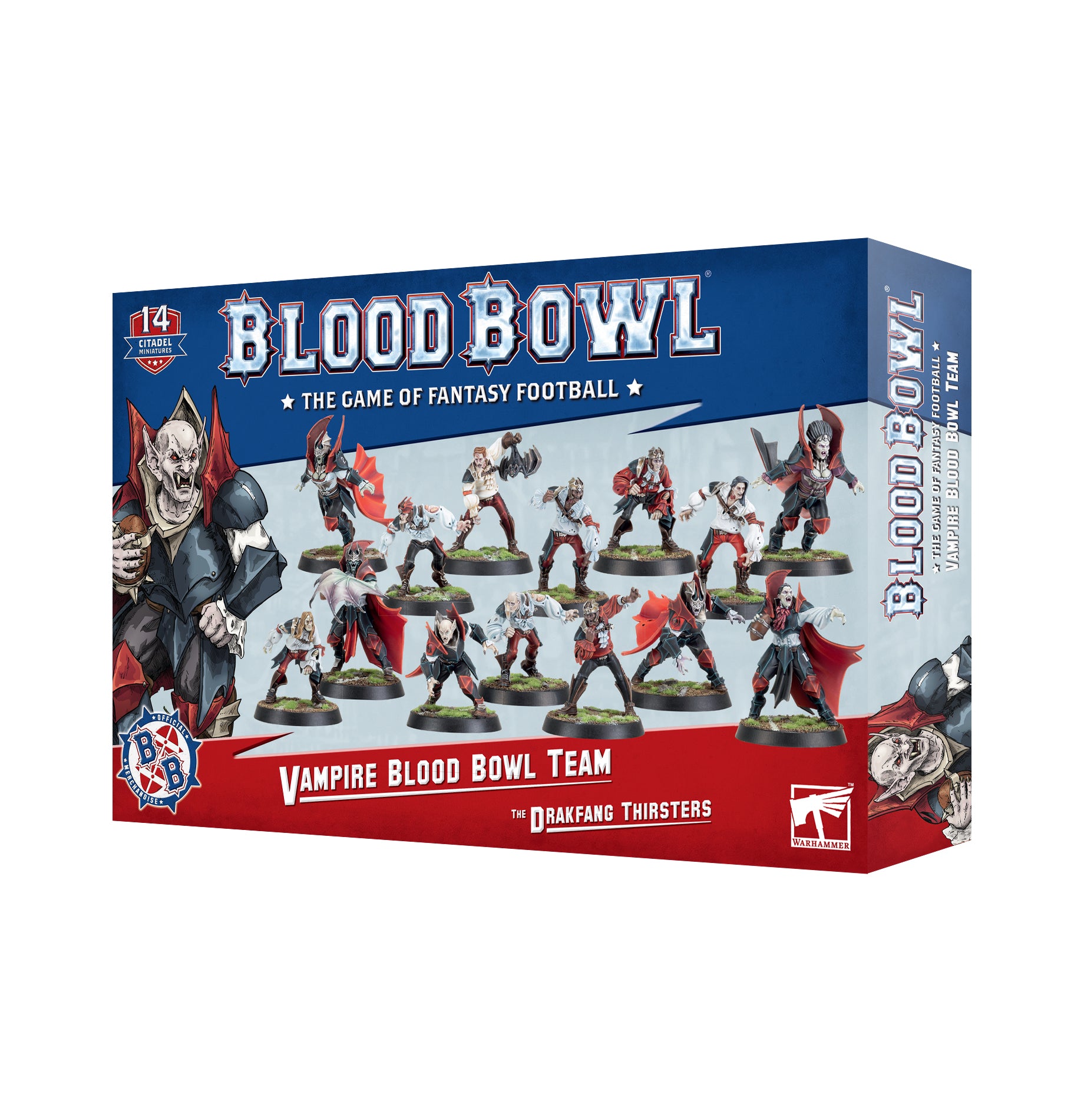 BLOOD BOWL: VAMPIRE TEAM DRAKFANG THIRSTERS