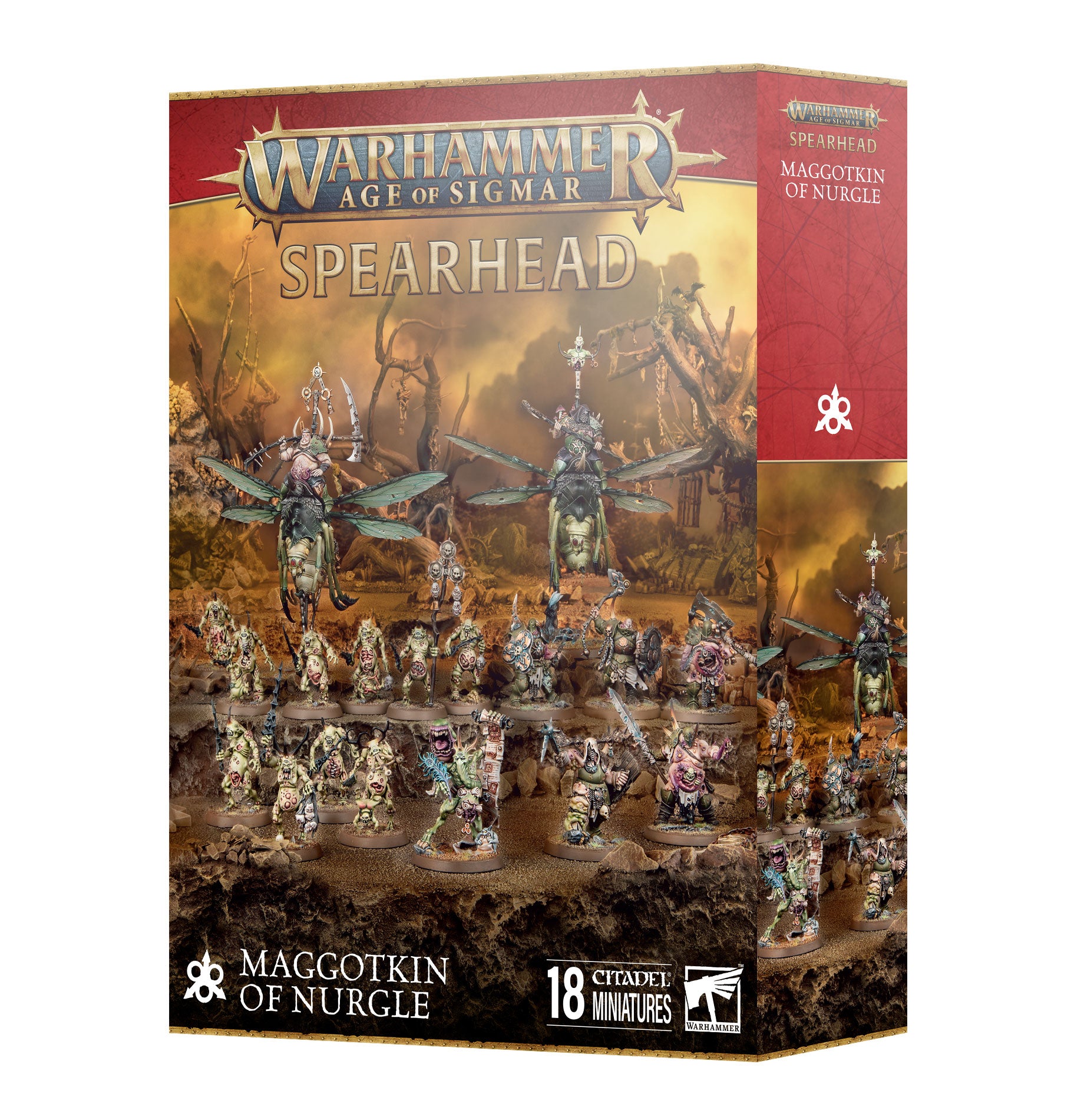 Warhammer Age of Sigmar Maggotkin of Nurgle Spearhead