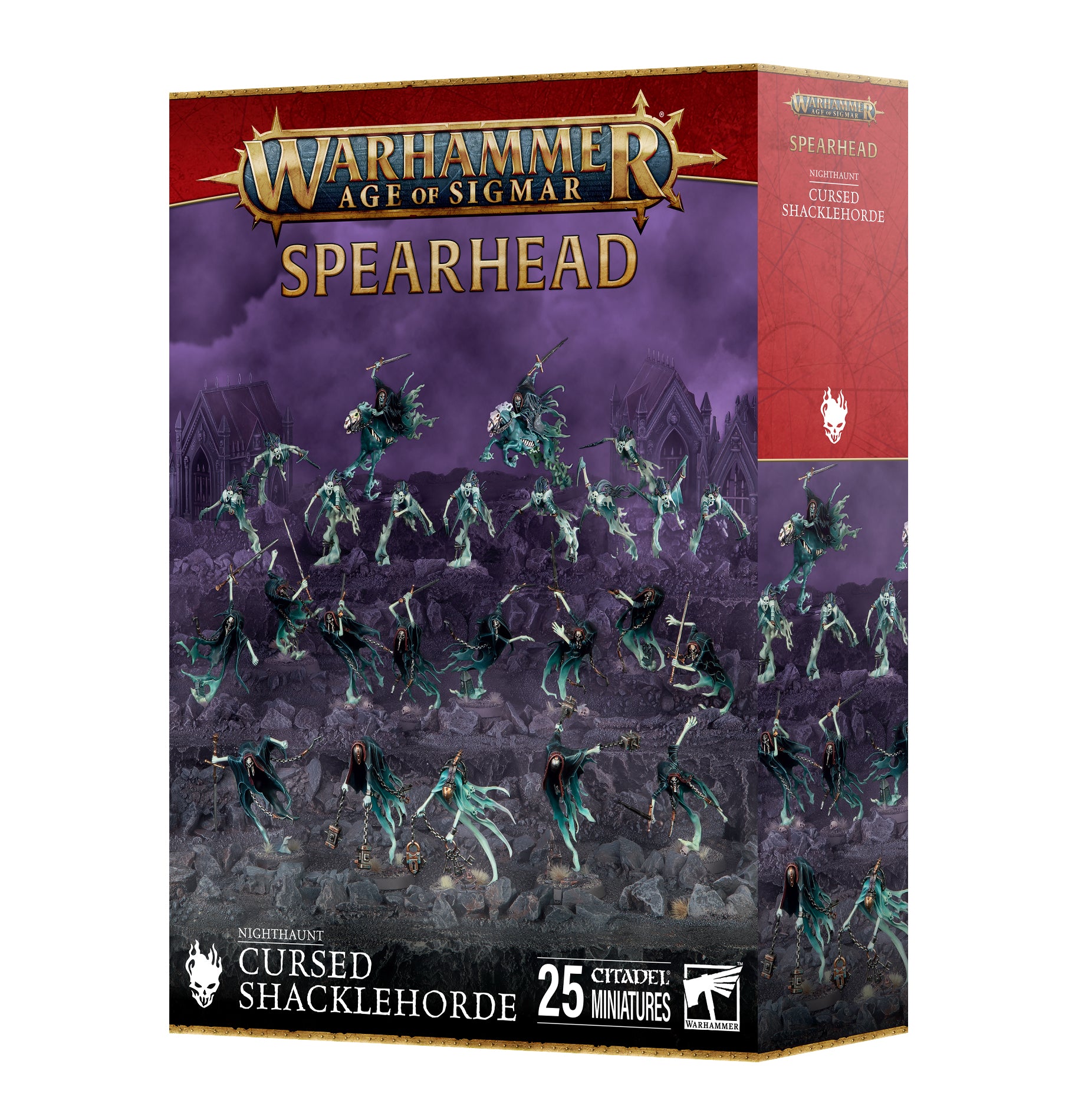 Warhammer Age of Sigmar: Nighthaunt Cursed Shacklehorde Spearhead