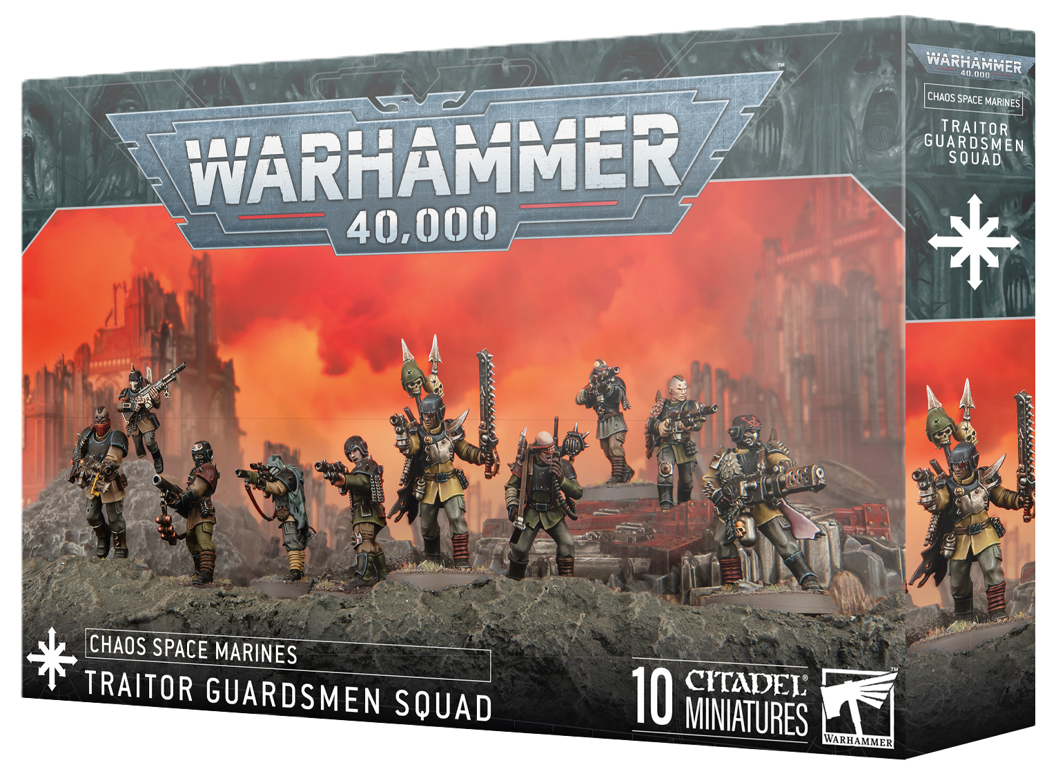 Warhammer 40,000 Chaos Space Marines Traitor Guardsmen Squad