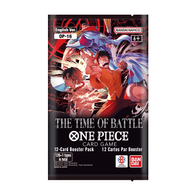 One Piece Card Game OP16 - The Time of Battle Booster Pack
