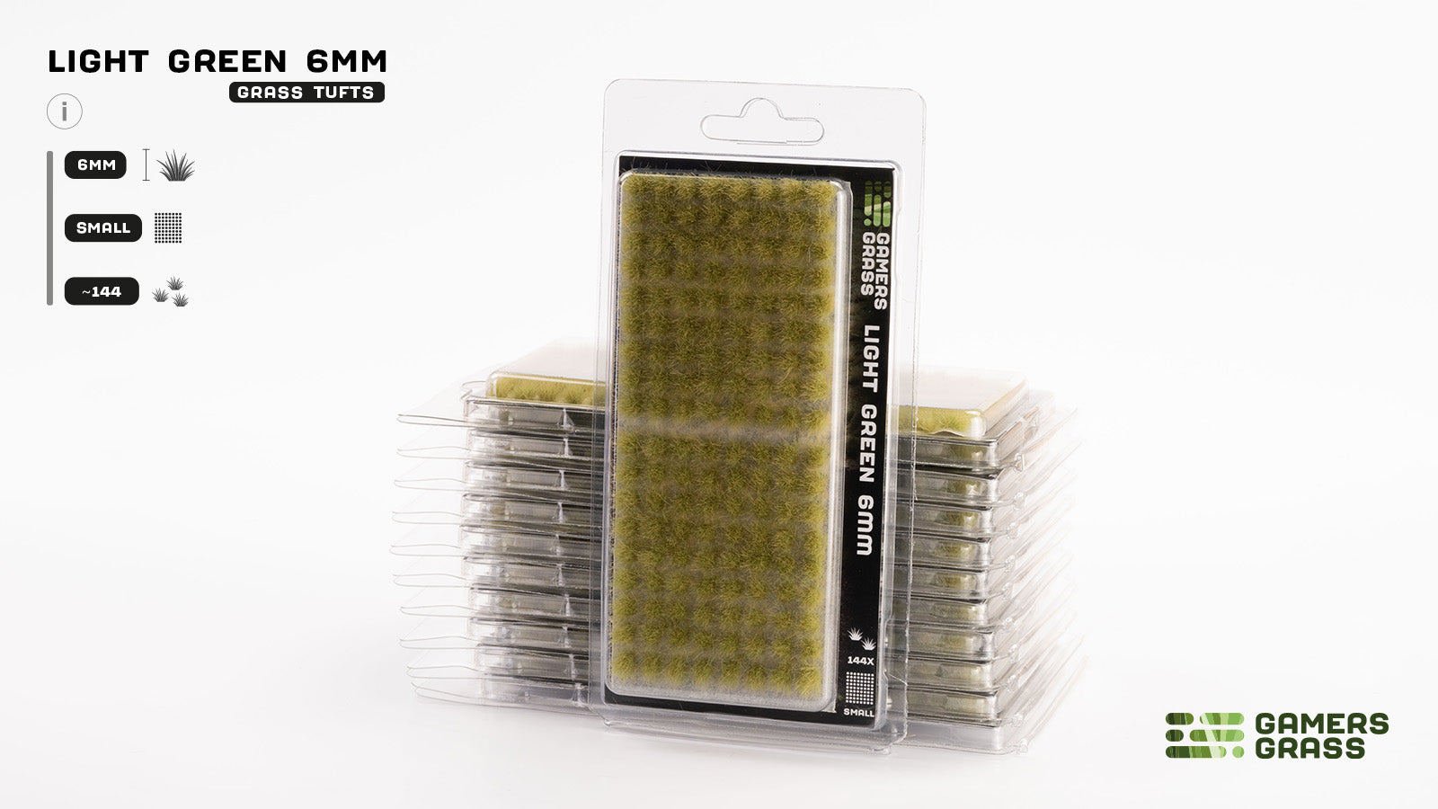 Light Green 6mm Small