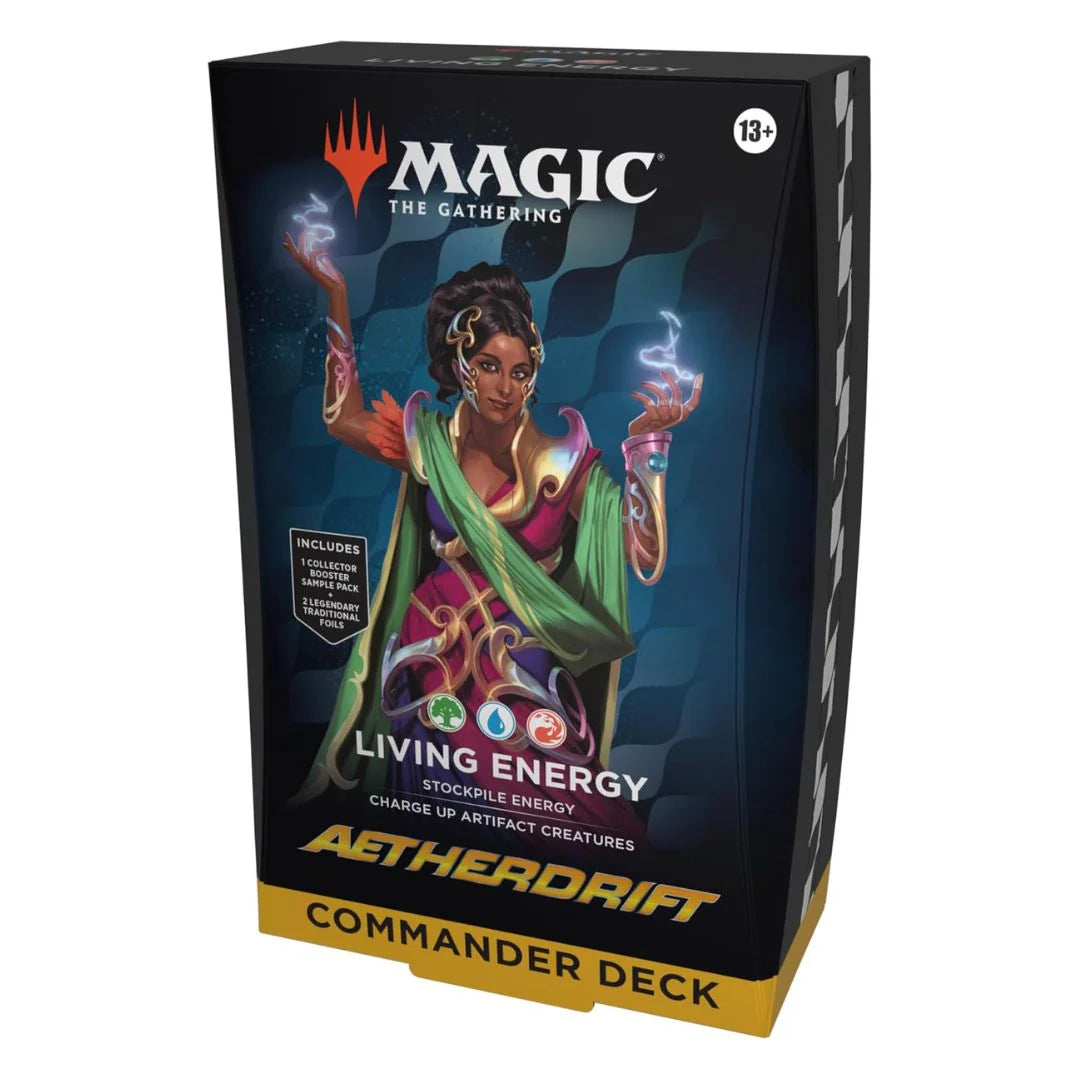 Magic the Gathering - Aetherdrift Commander Deck (Living Energy)