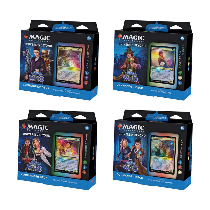 Magic the Gathering - Doctor Who™ Commander Deck Set (4)