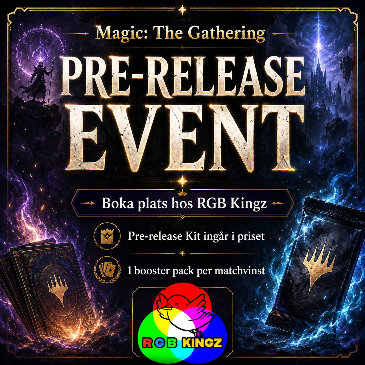 Magic: The Gathering – Pre-release Event | Boka plats
