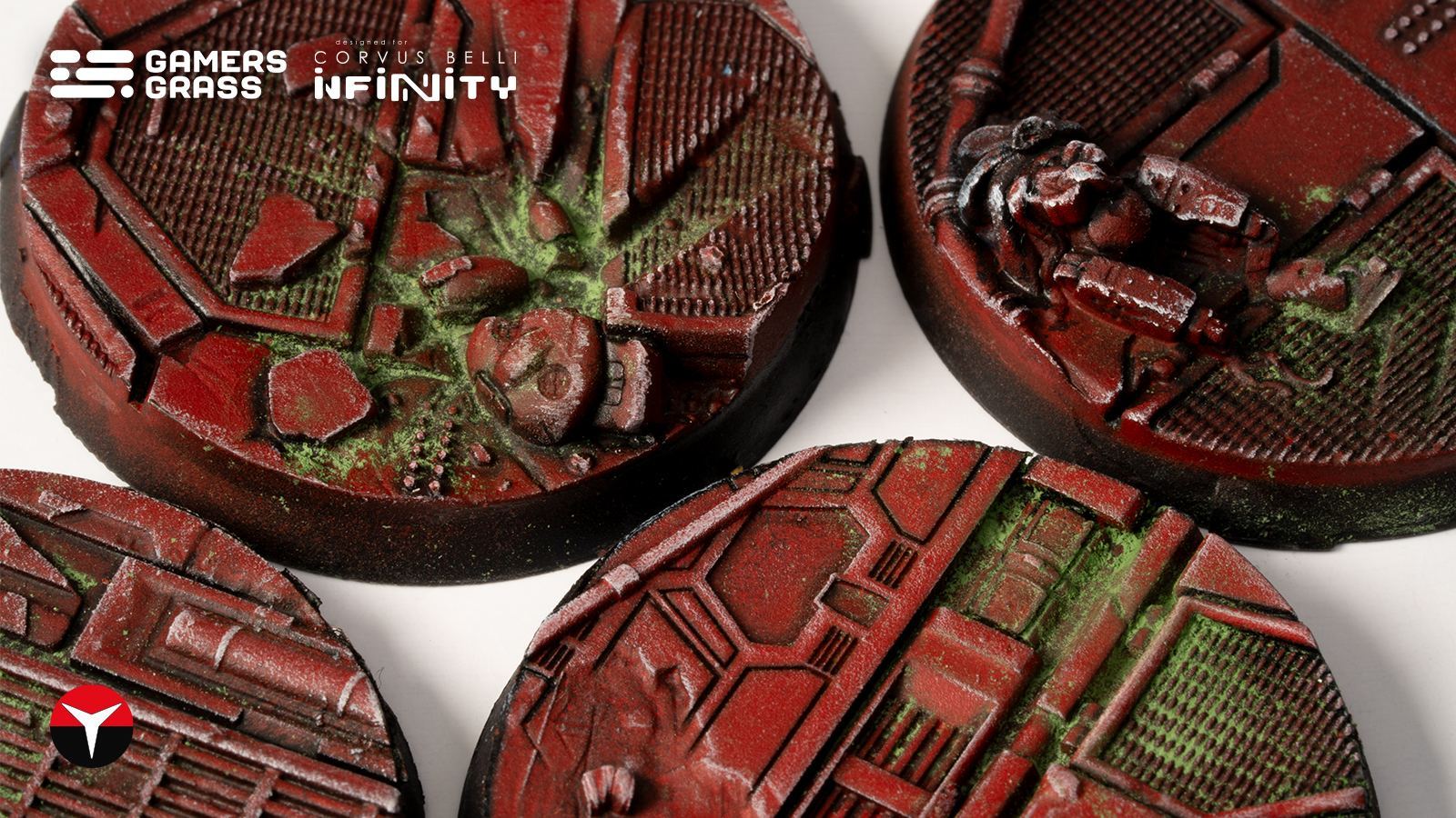 Nomad Crew Deck Round 40mm (x4)