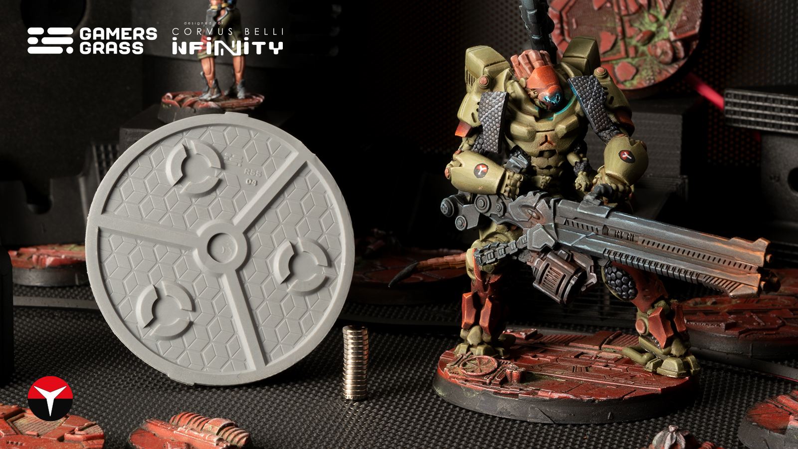 Nomad Crew Deck Round 55mm (x2)