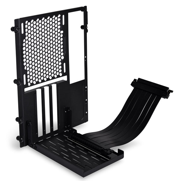 Lian Li O11D-1X-4 Mini Riser Card + PCI-Slot-cover - PCIe 4,0, 200mm, black