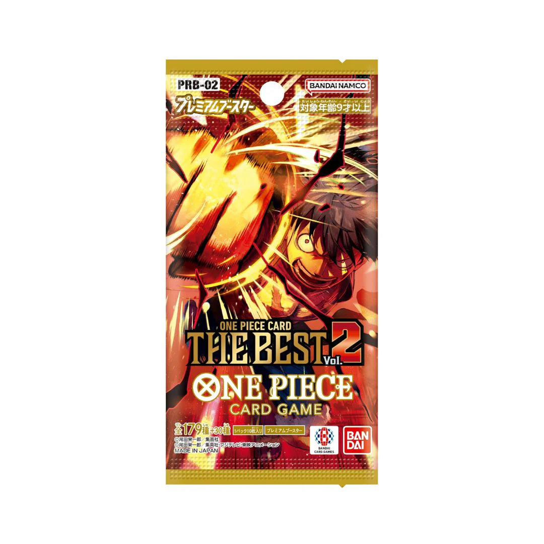One Piece Card Game: PRB02 - The Best Vol.2 Premium Booster Pack (Japanese)