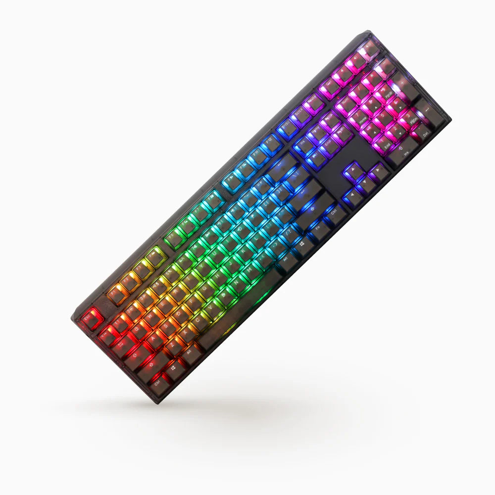 Ducky - One 3 Aura Black / White RGB - ND - Gaming Keyboard - Nordisk