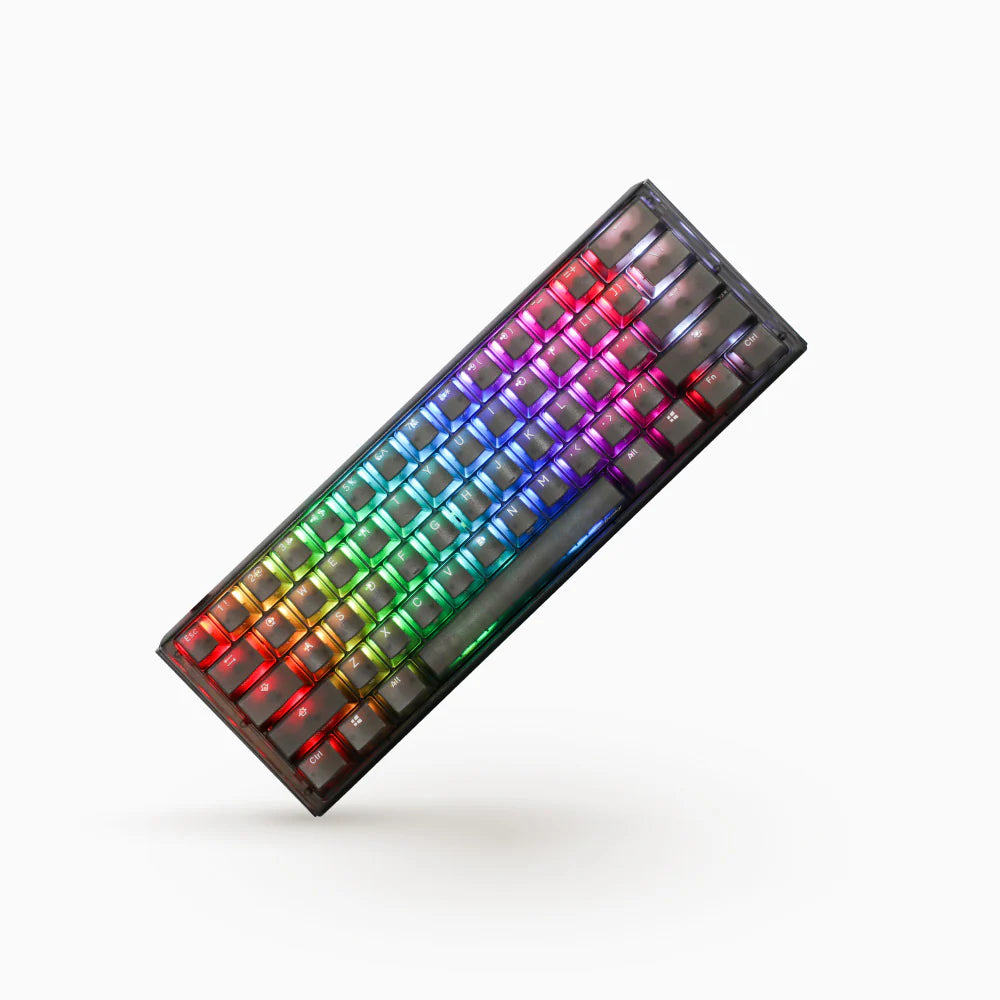 Ducky - One 3 Aura Black / White RGB - ND - Gaming Keyboard - Nordisk