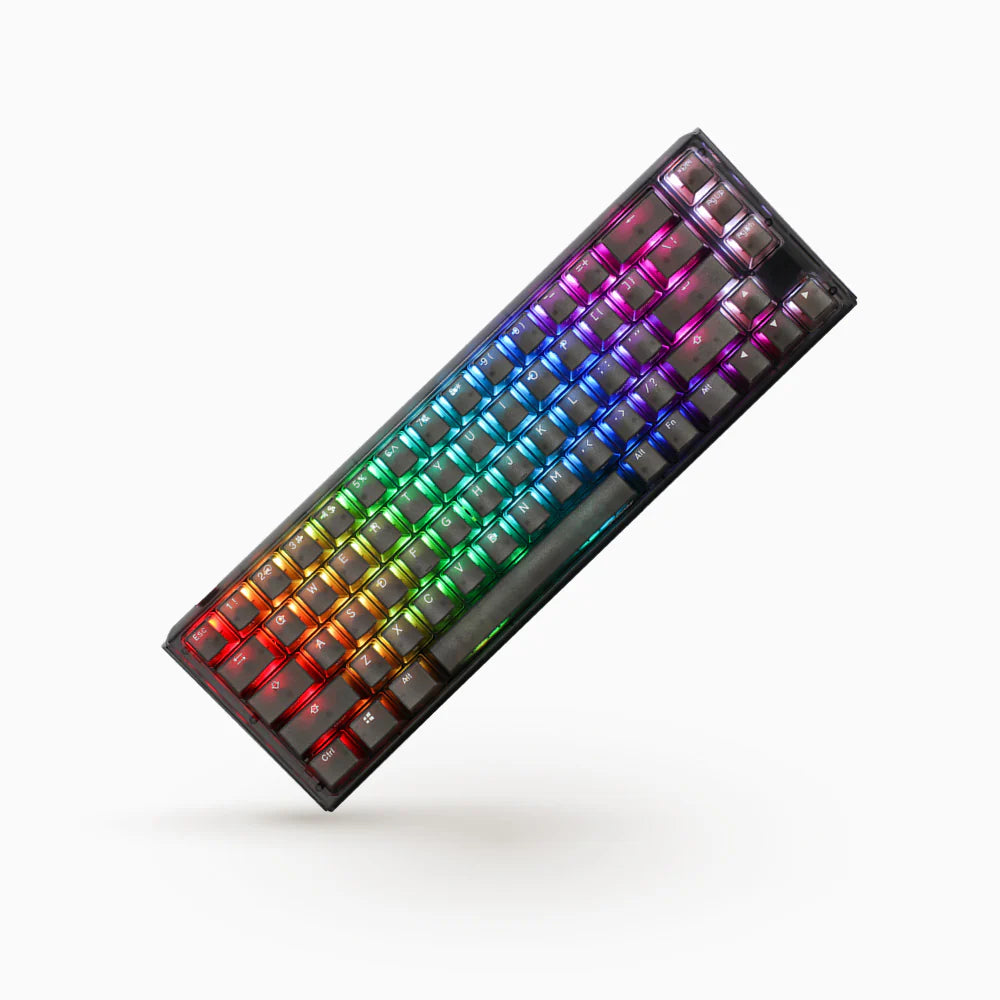 Ducky - One 3 Aura Black / White RGB - ND - Gaming Keyboard - Nordisk