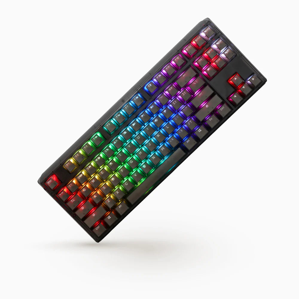 Ducky - One 3 Aura Black / White RGB - ND - Gaming Keyboard - Nordisk
