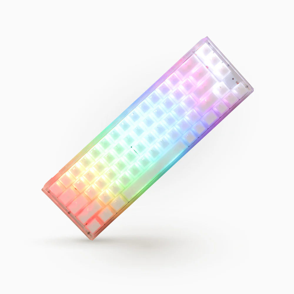 Ducky - One 3 Aura Black / White RGB - ND - Gaming Keyboard - Nordisk