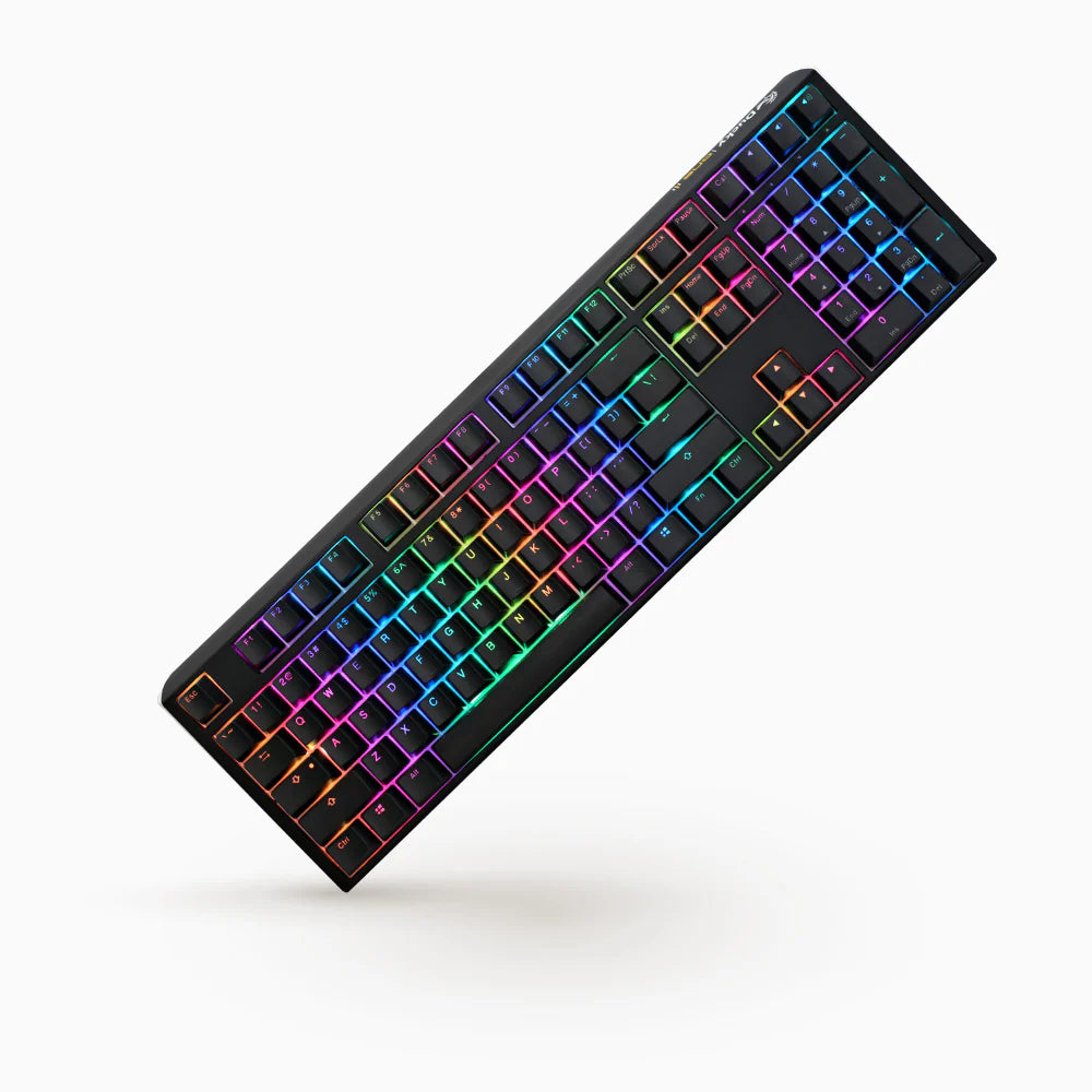 Ducky One 3 - Classic Black / White - ND - Gaming Tangentbord - Nordisk